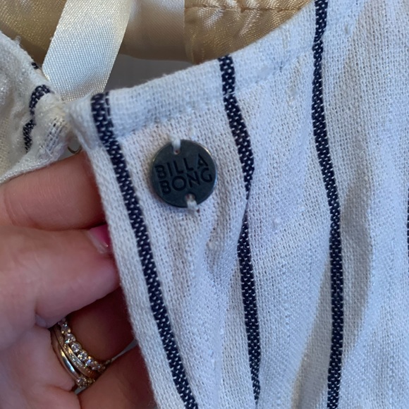 Billabong Sunny Garden Striped Romper - Picture 6 of 6